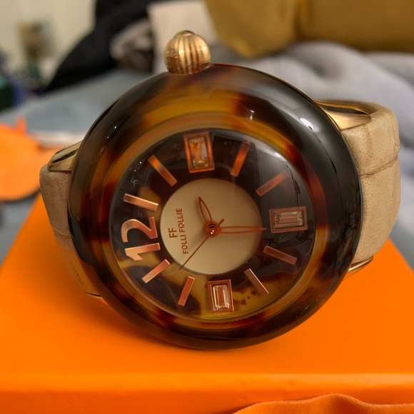 folli follie women's watch 45mm WF8R034 - Picture 3 of 15